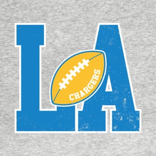 Big Bold Los Angeles Chargers Monogram T-Shirt